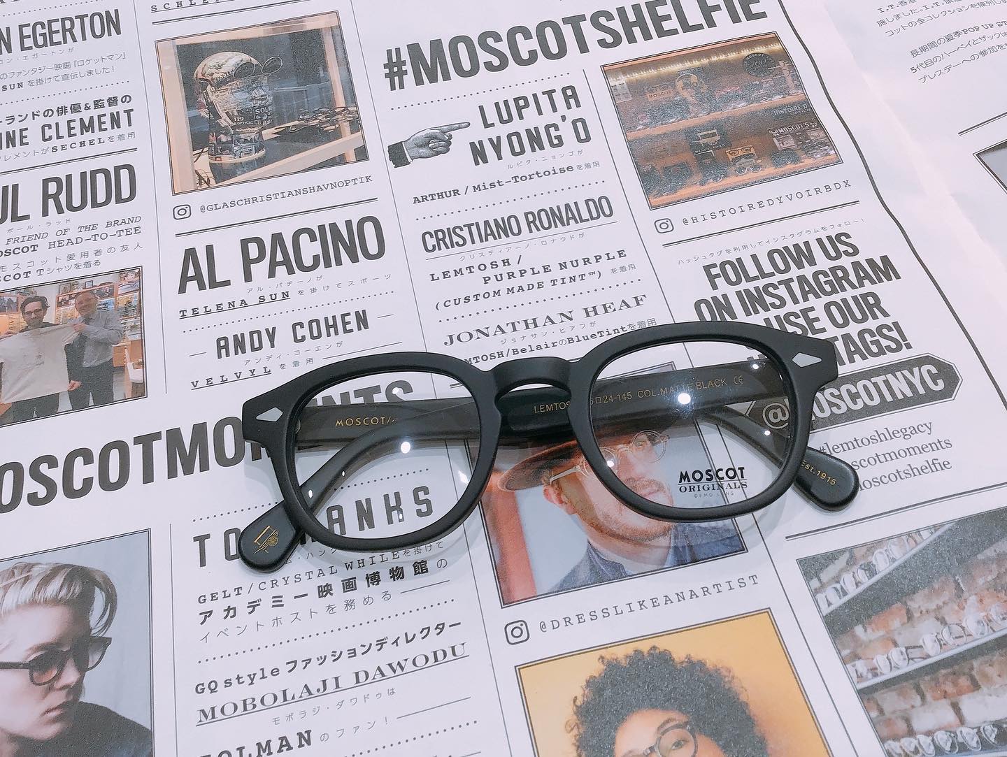 お買得限定品☆夏売れ筋 MOSCOT LEMTOSH ブラック - 通販 - www