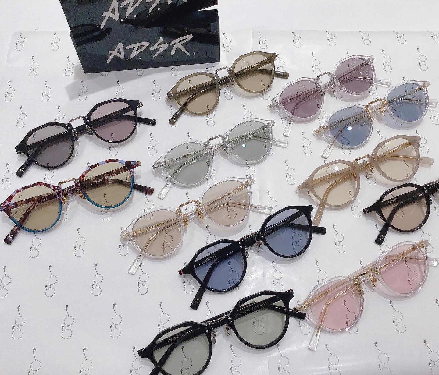 ADSR sunglassesSATCHMO人気のサッチモが入荷致しました今までで1番カラー揃っています️ ¥19,000＋tax#adsr